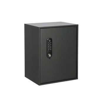 BOXIS Design Paketbox RAL 9005 Tiefschwarz matt