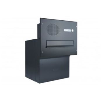 F-042 XXL wall pass-through letterbox with bell &...