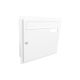 A-01 Flush-mounted letterbox traffic white (RAL 9016)