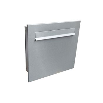 A-04 stainless steel design pass-through letterbox without nameplate