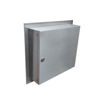 A-04 stainless steel design pass-through letterbox without nameplate
