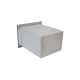 B-24 XXL stainless steel through wall letterbox with bell