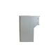 F-04 stainless steel through wall letterbox (variable depth)