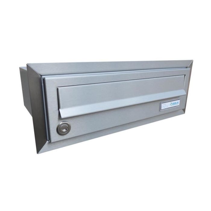 B-017 stainless steel flush-mounted letterbox