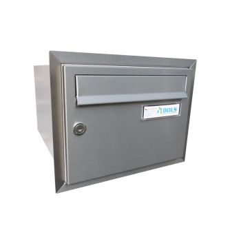 B-21 XXL stainless steel flush-mounted letterbox