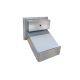 D-041 stainless steel through wall letterbox with 2 bells & intercom