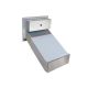 D-042 stainless steel through wall letterbox with bell & intercom (variable depth)