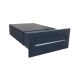 B-042 anthracite (RAL 7016) through wall letterbox (variable depth) without nameplate