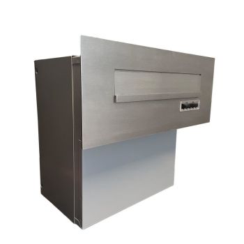 FLAT Design stainless steel pass-through mailbox FX-04...