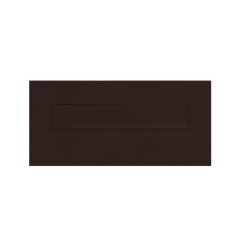 CD-4 front panel without name plate in RAL 8017 chocolate brown