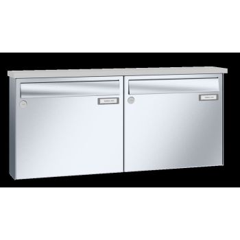 Leabox stainless steel surface mounted letterbox - LEA3