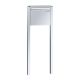 Leabox stainless steel freestanding letterbox - LEA3 (2 to 12-fold)