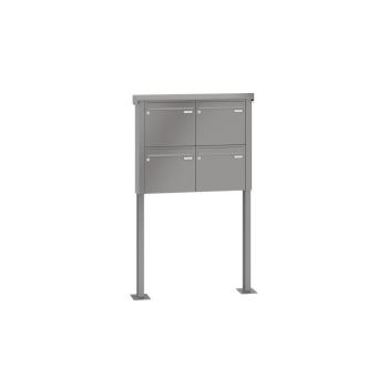 Leabox free-standing letterbox system in RAL - LEA20 (2 to 12-fold)
