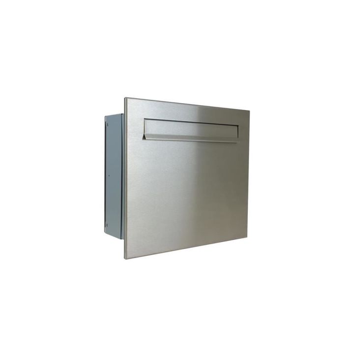 A-041 stainless steel through-wall letterbox (14,5-20 cm depth)