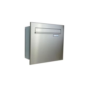 A-041 stainless steel through-wall letterbox (14,5-20 cm...