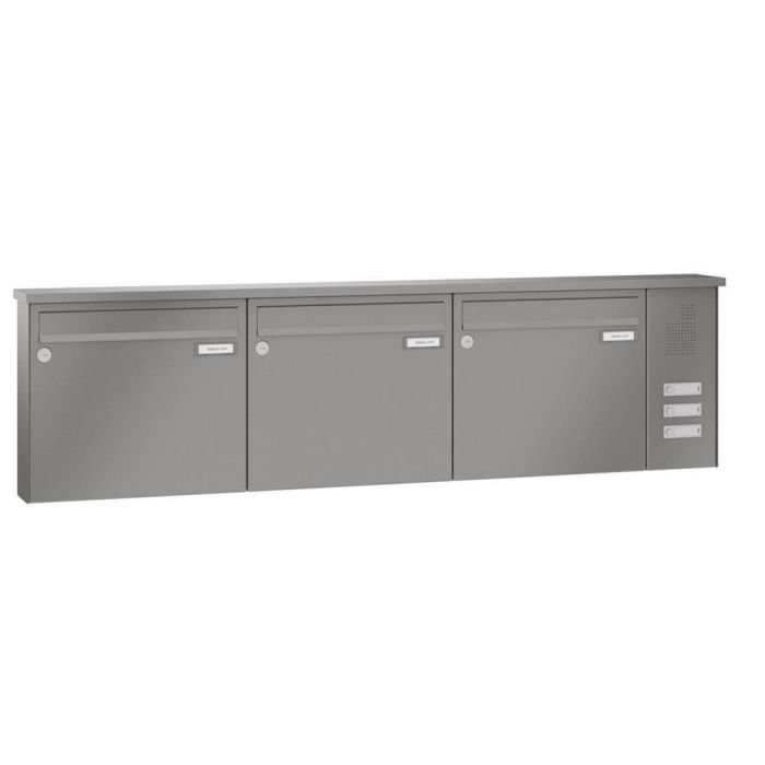 Leabox surface-mounted mailbox with speech field in RAL 7016 anthracite grey 3