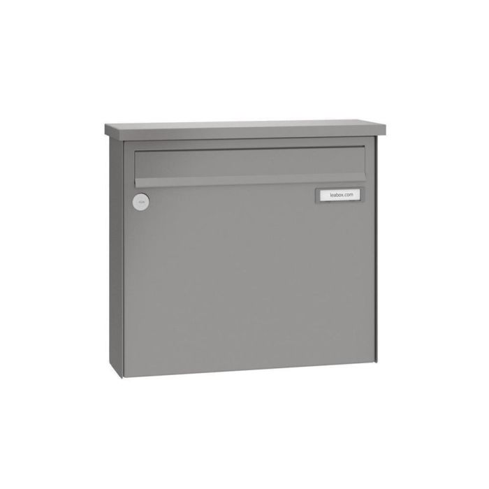 Leabox Aufputzbriefcassetta in RAL 7016 grigio antracite 1