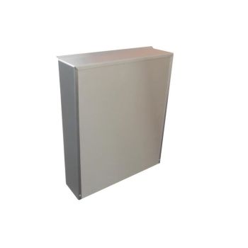 A-01 surface mounted stainless steel letterbox with bell,...