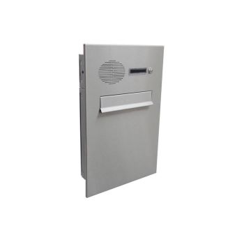 A-046 stainless steel design pass-through letterbox with bell