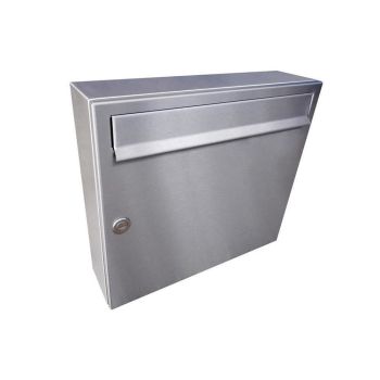 A-01 surface-mounted stainless steel wall mailbox