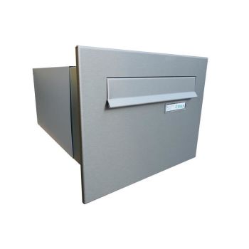 B-242 XXL stainless steel through wall letterbox...