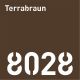 RAL 8028 Terrabraun